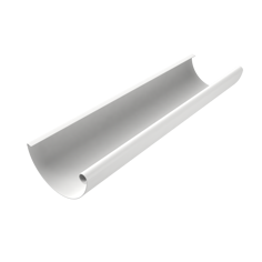 Mynd af Grövik Þakrenna 150mm Hvít
