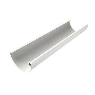 Mynd af Grövik Þakrenna 150mm Hvít