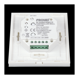 Mynd af RF RGBW Remote Controller Wall