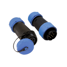 Mynd af Tengi 7 pinna DMX hulsa IP68 