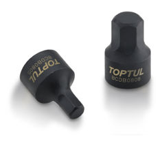 Mynd af Innansexkant 1/4" 4mm Svartur Toptul