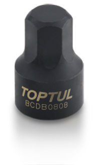 Mynd af Innansexkant 1/4" 8mm Svartur Toptul