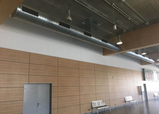 Mynd af Loftrist á rör CMC 300x125mm MADEL