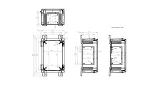 Mynd af NEO Skápur PC 32x22x15cm Grátt lok