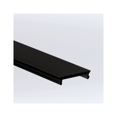 Mynd af Ljóshlíf S-Line FLAT Svart 2m