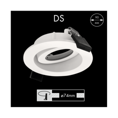 Mynd af Module 16 Swivel Ring DS White