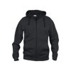 Mynd af Basic unisex hettupeysa með rennilás