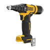 Mynd af DEWALT 18V XR Hnoðbyssa f. 2,4-4,8mm hnoð - Stök vél í tösku