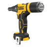 Mynd af DEWALT 18V XR Hnoðbyssa f. 2,4-4,8mm hnoð - Stök vél í tösku
