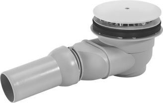 Mynd af Duravit vatnslás f. sturtubotn 50mm láréttur