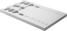 Mynd af Duravit frauðþétting f. sturtubotn Stonetto 1600x1000mm