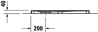 Mynd af Duravit sturtubotn Tempano 800x800mm