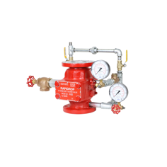 Mynd af IFI Varðloki 4" Model B PN16 flangsaður FM trim