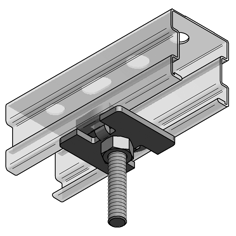 Mynd af MEFA Brautarbolti STEX35 M8 70mm