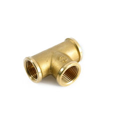 Mynd af Kopar Té 1 1/4"