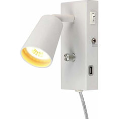 Mynd af Veggljós ÁF Kony USB 350lm Hv.