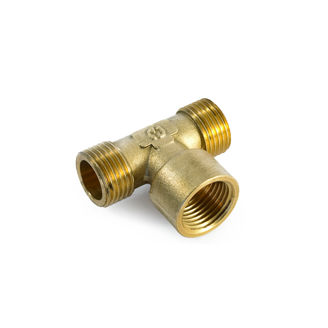 Mynd af Kopar Nippil Té í Enda/Enda 1/2"