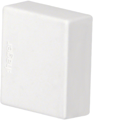 Mynd af Endaplata LF 20x20 Hv. RAL 9016