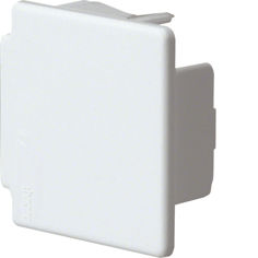 Mynd af Endaplata LF 40x40 Hv. RAL 9016