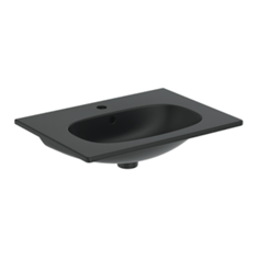 Mynd af Ideal Standard TESI handlaug f. innréttingu 62,5x45cm Svartur Matt