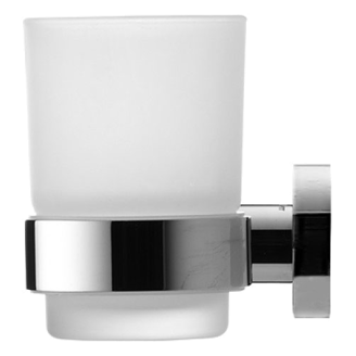 Mynd af Duravit D-Code glas á vegg Króm
