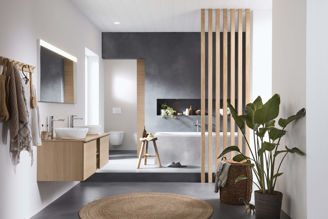 Mynd af Duravit D-Neo L handlaugartæki án botnventils Króm