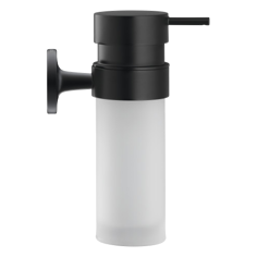 Mynd af Duravit Starck T sápuskammtari á vegg Svart Matt