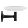 Mynd af Duravit Starck T sápuskál á vegg Svart Matt