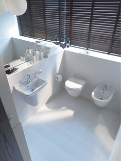 Mynd af Duravit Starck 3 vegghandlaug 45x32cm