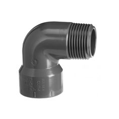Mynd af PVC Nippil Múffu Hné 1/2" x 1/2"