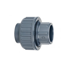 Mynd af PVC Union 25mm Stuttur