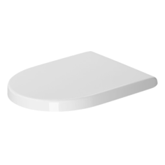 Mynd af Duravit Starck 3 salernisseta m. loki 360x700mm Hvítur