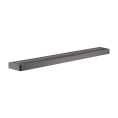 Mynd af AXOR Universal Softsquare handklæðaslá 600mm Svart burstað króm