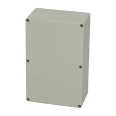 Mynd af Box ABS grátt lok 250x160x90