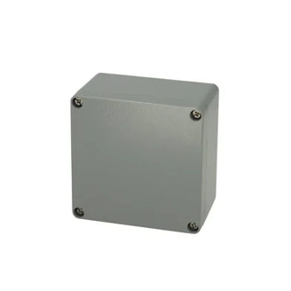 Mynd af Box ál grátt IP67 163x162x91mm