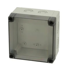 Mynd af Box PCM glært lok 130x130x 75