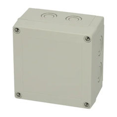 Mynd af Box PCM grátt lok 130x130x 75