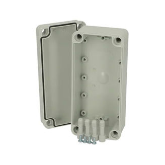 Mynd af Box PIC-D grátt lok 170x80x65