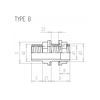 Mynd af PVC Tankatengi 2"x2 1/4"-50mm