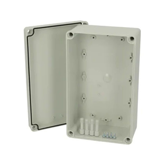 Mynd af Box PIC-M grátt lok 230x140x95