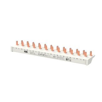 Mynd af Safnskinna Compact 1P+N 10mm² 24 pinnar