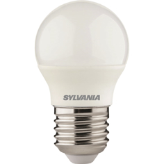 Mynd af LED E27 kúlupera frá Sylvania ódimmanlegar