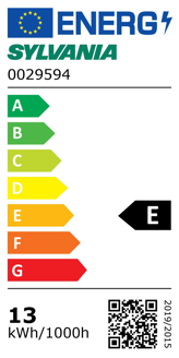 Mynd af LED-pera E27 13W/4000K