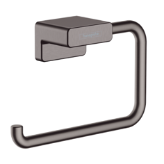 Mynd af Hansgrohe AddStoris rúlluhaldari Burstað svart króm
