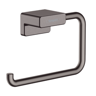 Mynd af Hansgrohe AddStoris rúlluhaldari Burstað svart króm