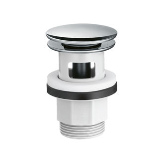 Mynd af Hansgrohe botnventill með smellu Króm