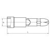 Mynd af Hringtengi 0,75-1,5mm² Rautt