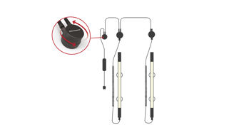 Mynd af Dimmer f. LINE LIGHT