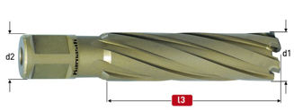 Mynd af Kjarnabor 27x80mm