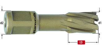 Mynd af Kjarnabor 34x40mm